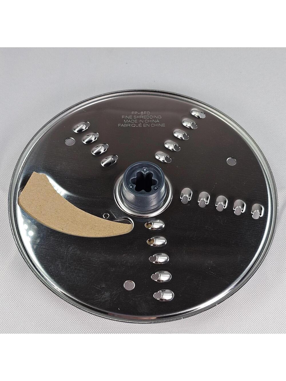 New Cuisinart FP 8FD Replacement Part Food Processor Fine Shredding/Slicing Disc